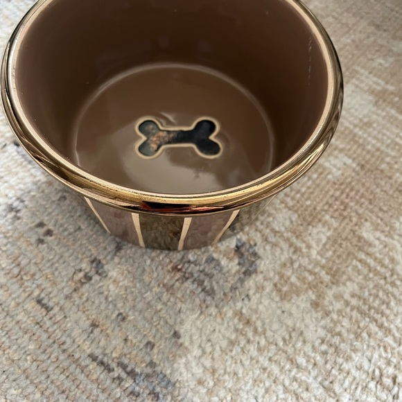 Vintage rare PETRAGEUS DESIGNS EXCLUSIVE hand crafted stone wear 🐶 bowl - Picture 10 of 17